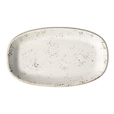 Bonna China Grano 9.5" x 5.5" x h:1.25" Oval Decorated Porcelain Platter (Set of 2)